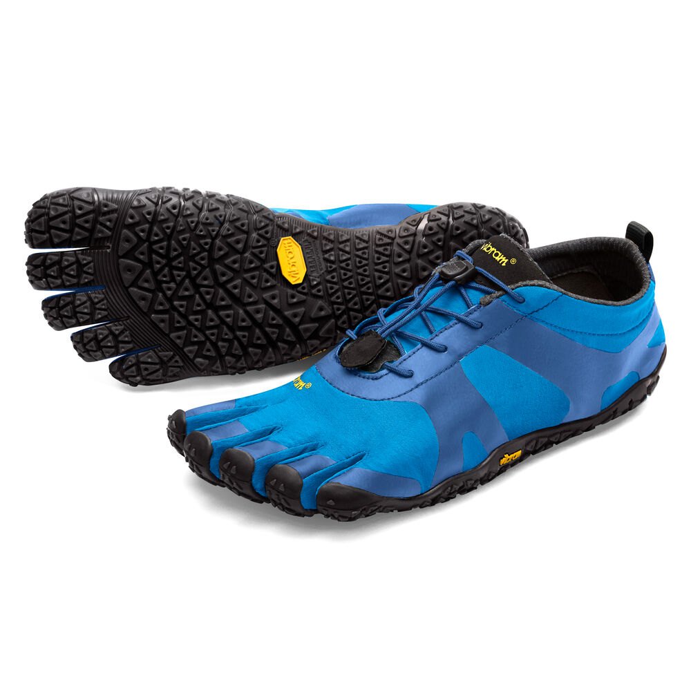 Vibram FiveFingers Heren V-Alpha - Bergschoenen Blauw/Zwart - 624593AZD